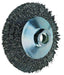 PFERD WIRE BRUSH CRIMPED 100MM M14 STEEL BEVEL - QWS - Welding Supply Solutions