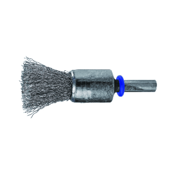 PFERD WIRE BRUSH CRIMPED PBU 3029/6 STEEL SHAFT MOUNT PENCIL - QWS - Welding Supply Solutions
