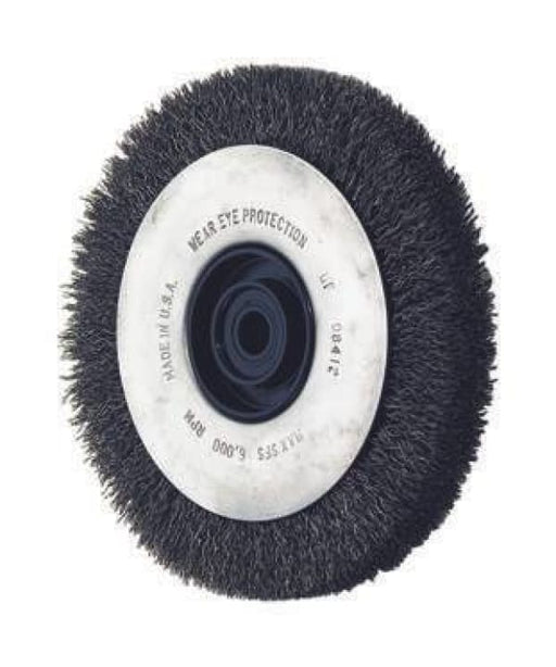 PFERD WIRE BRUSH CRIMPED RBU 20025/25.4 WHEEL - QWS - Welding Supply Solutions