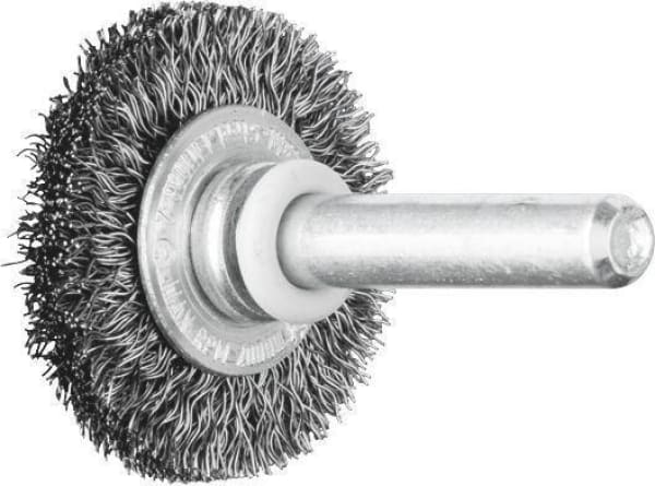 PFERD WIRE BRUSH CRIMPED RBU 3006/6 SHAFT MOUNTED - QWS - Welding Supply Solutions