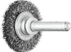 PFERD WIRE BRUSH CRIMPED RBU 3006/6 SHAFT MOUNTED - QWS - Welding Supply Solutions