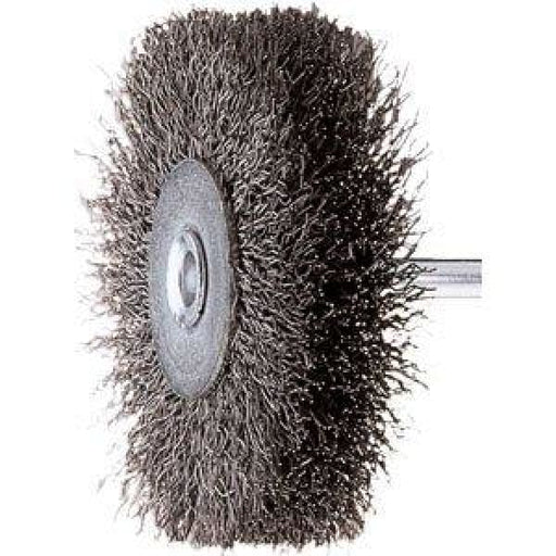 PFERD WIRE BRUSH CRIMPED RBU 7015/6 INOX SHAFT MOUNTED - QWS - Welding Supply Solutions