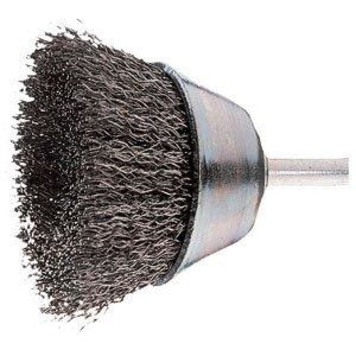 PFERD WIRE BRUSH CRIMPED TBU 5010/6 SHAFT MOUNTED CUP - QWS - Welding Supply Solutions