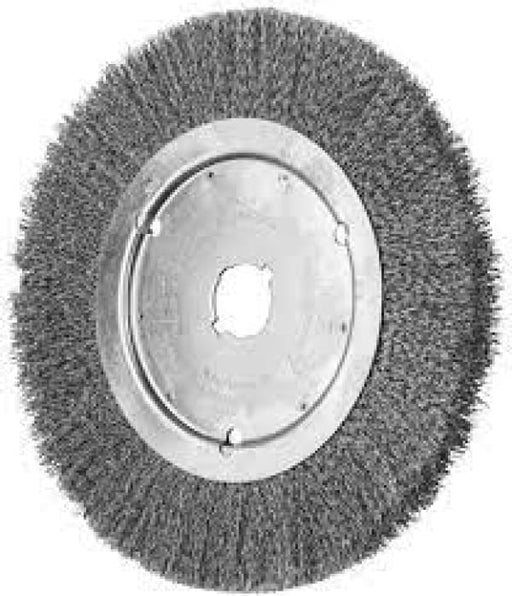 PFERD WIRE BRUSH WITH ARBOR HOLE 250X20MM CRIMPED - QWS - Welding Supply Solutions