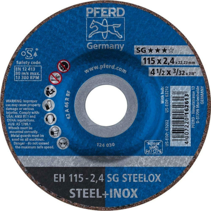 PFERD CUTTING DISC 115X2.4X22 INOX - QWS - Welding Supply Solutions