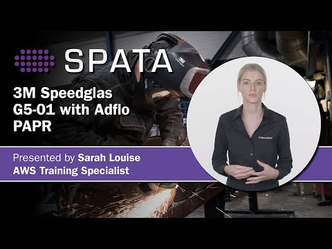 SPEEDGLAS G5-01 TW PAPR HEAVY DUTY ADFLO HELMET