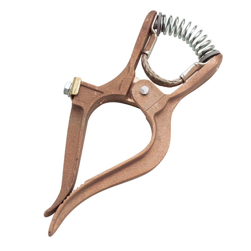 WORK CLAMP 500A SPRING TYPE PUSH ON TONG, HEAVY DUTY - QWS - Welding Supply Solutions