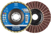 PFERD FLAP DISC SURFACE CONDITIONING MAROON MED 125MM - QWS - Welding Supply Solutions