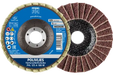 PFERD FLAP DISC SURFACE CONDITIONING MAROON MED 125MM - QWS - Welding Supply Solutions