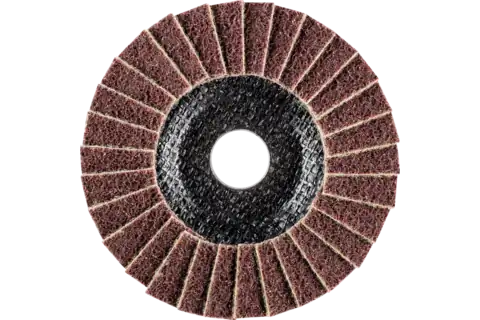 PFERD FLAP DISC SURFACE CONDITIONING MAROON MED 125MM - QWS - Welding Supply Solutions