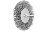 PFERD WIRE BRUSH CRIMPED RBU 10010/6 SHAFT MOUNTED - QWS - Welding Supply Solutions