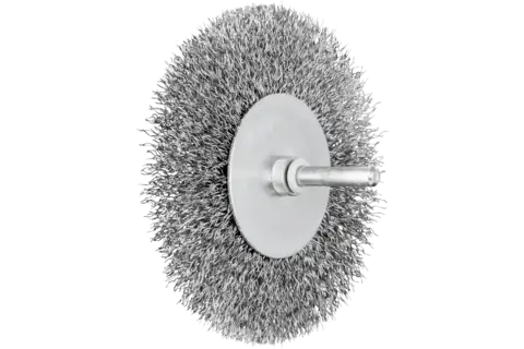 PFERD WIRE BRUSH CRIMPED RBU 10010/6 SHAFT MOUNTED - QWS - Welding Supply Solutions