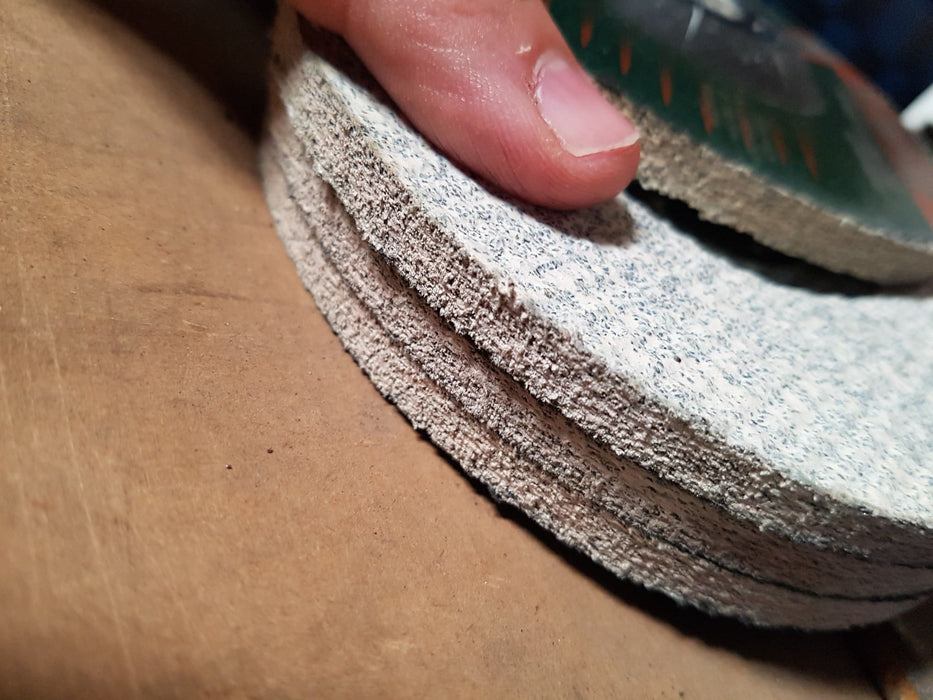 REX CUT WHITE BLENDING DISC 100MM 36GRIT - QWS - Welding Supply Solutions