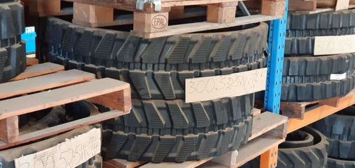 RUBBER TRACK 300 X 52.5 X 76 TO SUIT AIRMAN / KUBOTA / ETC.. - QWS - Welding Supply Solutions