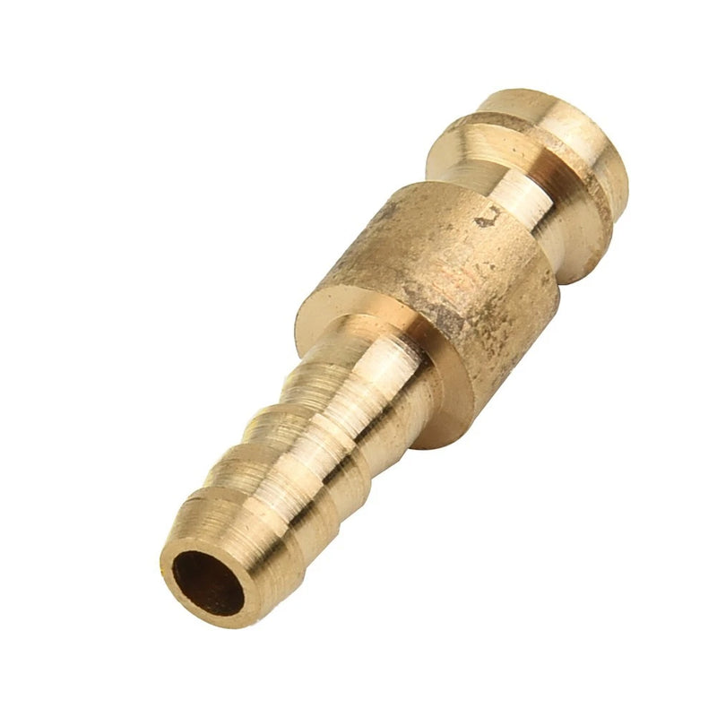 GAS & WATER QUICK CONNECT MALE FITTING 6MM BARB - QWS - Welding Supply Solutions