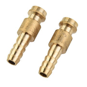 GAS & WATER QUICK CONNECT MALE FITTING 6MM BARB - QWS - Welding Supply Solutions