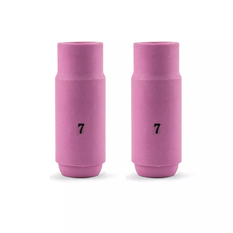 SR17/18/26 TIG CERAMIC NOZZLE #7 11MM (47MM LONG) - QWS - Welding Supply Solutions