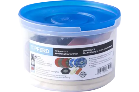 PFERD 125MM COMBICLICK POLISHING KIT - QWS - Welding Supply Solutions
