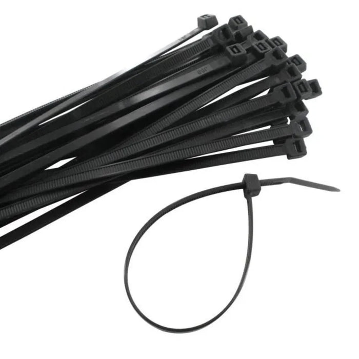 CABLE TIES 200MM X 3.2MM PKT 100 BLACK - QWS - Welding Supply Solutions