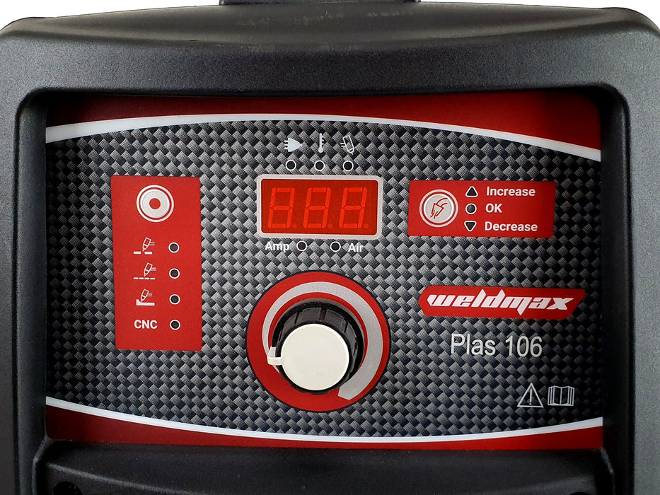 WELDMAX PLAS 106 - PLASMA 105A 415V WITH H105 TORCH (EP126)