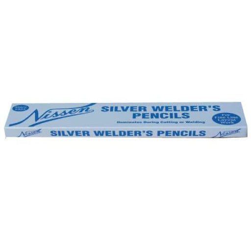 SILVER WELDERS PENCILS 96101 - BOX OF 12 - QWS - Welding Supply Solutions