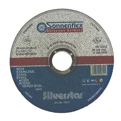 SONNENFLEX CUTTING DISC 230X3MM GP FLAT - QWS - Welding Supply Solutions