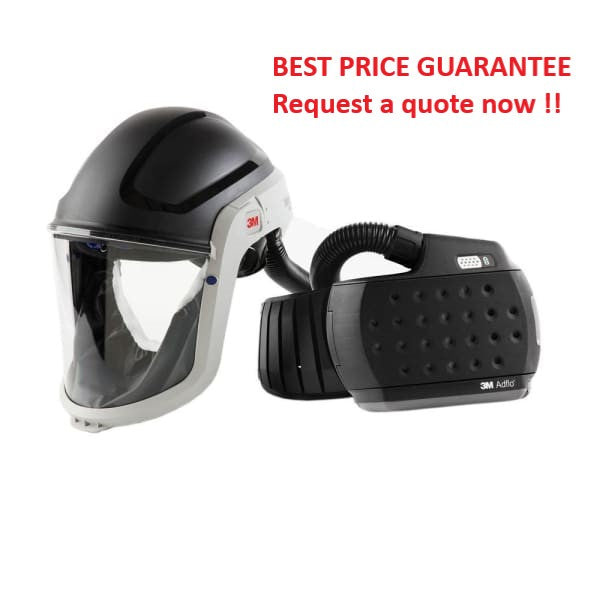 SPEEDGLAS FACE SHIELD & HARD HAT M-307 ADFLO KIT - QWS - Welding Supply Solutions