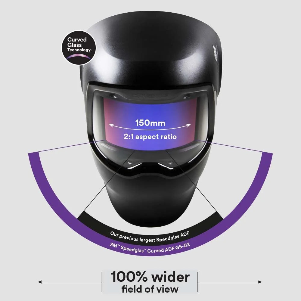 SPEEDGLAS G5-02 HELMET 3M 621120 - QWS - Welding Supply Solutions