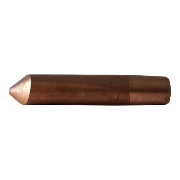 SPOT TIP STD 5/8 INCH DIA 5 DEGREE TAPER 82MM LONG PT5/25 - QWS - Welding Supply Solutions
