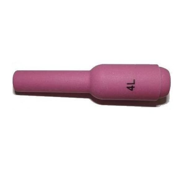 SR17/18/26 TIG CERAMIC NOZZLE #4 6.5MM (76MM LONG) - QWS - Welding Supply Solutions