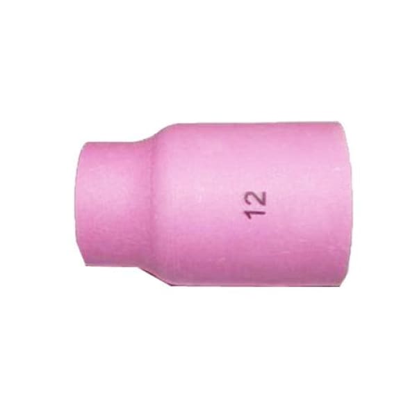 SR17/18/26 TIG GAS LENS CERAMIC #12 19MM LARGE - QWS - Welding Supply Solutions