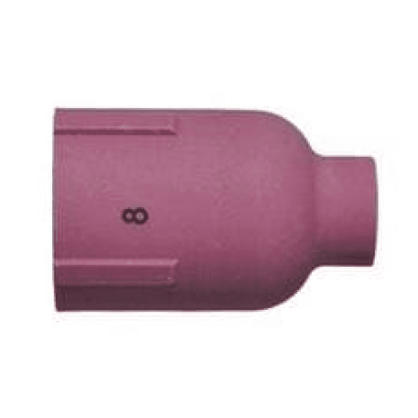 SR17/18/26 TIG GAS LENS CERAMIC #8 12.5MM LARGE - QWS - Welding Supply Solutions