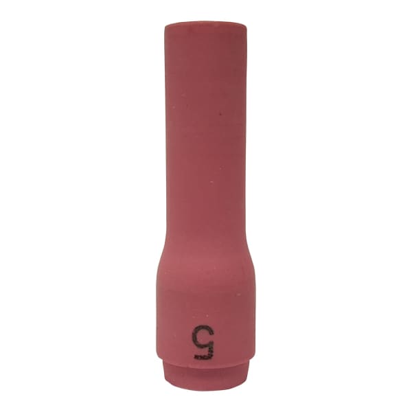 SR9/20 BINZEL STYLE 701.0290 TIG CERAMIC NOZZLE #5 48MM LONG - QWS - Welding Supply Solutions
