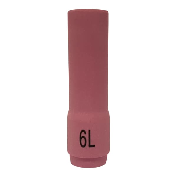 SR9/20 BINZEL STYLE 701.0291 TIG CERAMIC NOZZLE #6 48MM LONG - QWS - Welding Supply Solutions