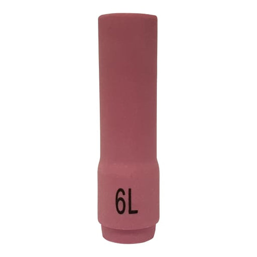 SR9/20 BINZEL STYLE 701.0291 TIG CERAMIC NOZZLE #6 48MM LONG - QWS - Welding Supply Solutions