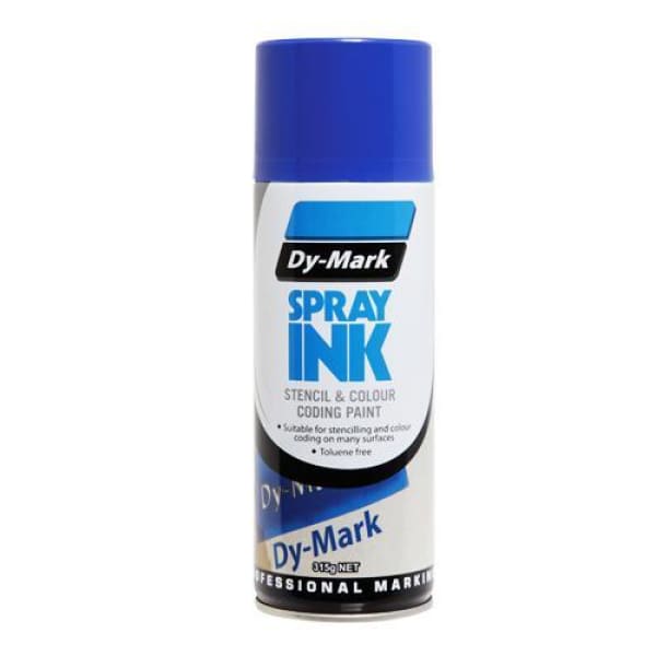 STENCIL SPRAY INK BLUE 315G - QWS - Welding Supply Solutions