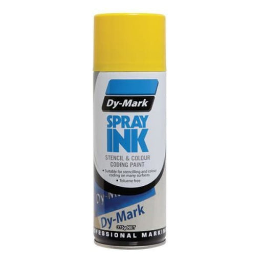 STENCIL SPRAY INK YELLOW 315G - QWS - Welding Supply Solutions