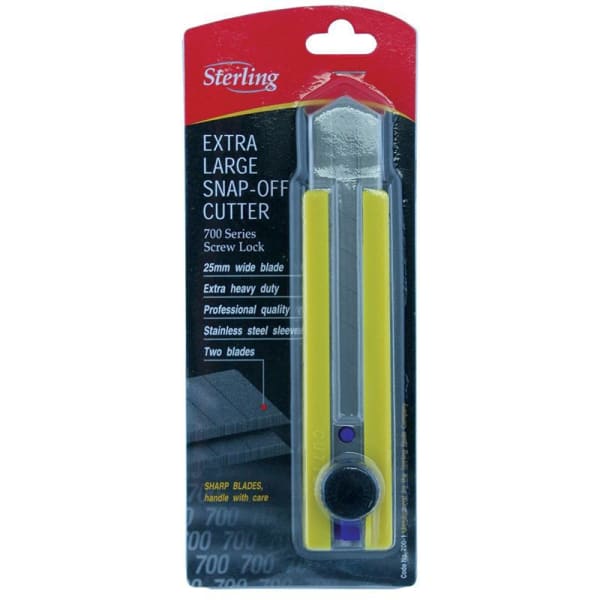 STERLING 25MM YELLOW EXTRA H/D CUTTER - QWS - Welding Supply Solutions