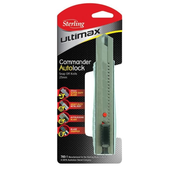 STERLING COMMANDER 25MM AUTOLOCK CUTTER - QWS - Welding Supply Solutions