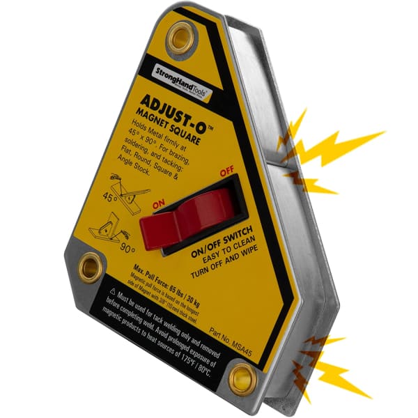 STRONGHAND SQUARE - 30/60 45&90 DEG - QWS - Welding Supply Solutions