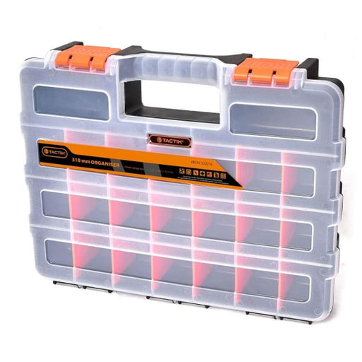 TACTIX 21 COMPARTMENT ORGANISER STORAGE BOX 310MM X 240MM - QWS - Welding Supply Solutions