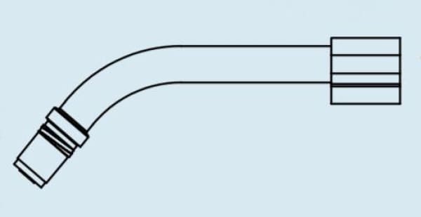 TBI 5G 50DEG TORCH NECK - QWS - Welding Supply Solutions