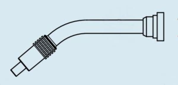 TBI PP 360 SWAN NECK G/C 40 DEG BEND - QWS - Welding Supply Solutions