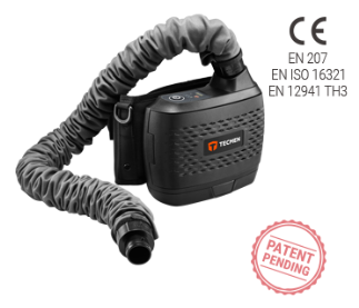TECMEN LASER WELDING HELMET PAPR AIR FED - QWS - Welding Supply Solutions
