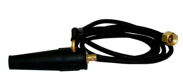 TIG 1025 DINSE ADAPTOR 5/8 W/ GAS HOSE - QWS - Welding Supply Solutions