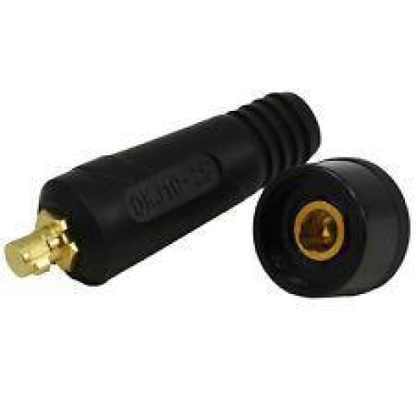 TIG 1025 DINSE ADAPTOR W/ 5/8 THREAD - QWS - Welding Supply Solutions