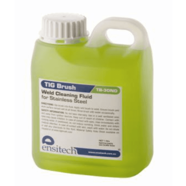 TIG BRUSH CLEANING FLUID NONDANGEROUS 5LTR QWS Welding Supply Solutions