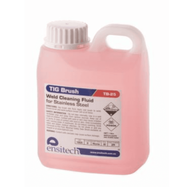 TIG BRUSH CLEANING SOLUTION 1 L TB-25 - QWS - Welding Supply Solutions