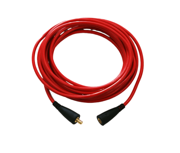 TIG BRUSH TB250 RED EXTENSION LEAD 4M A0059 - QWS - Welding Supply Solutions