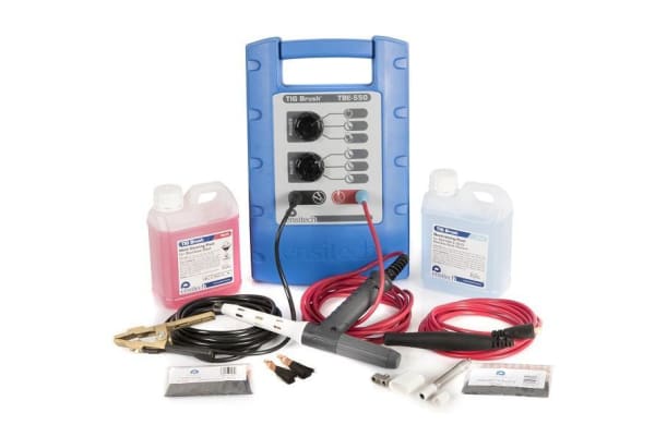 TIG BRUSH TBX-550 KIT INCL PROPEL SET 70AMP MAX - QWS - Welding Supply Solutions